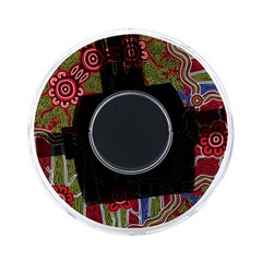 Authentic Aboriginal Art - Connections On-the-go Memory Card Reader by hogartharts