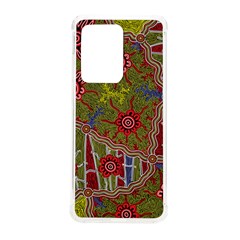 Authentic Aboriginal Art - Connections Samsung Galaxy S20 Ultra 6 9 Inch Tpu Uv Case by hogartharts