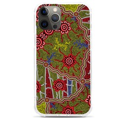 Authentic Aboriginal Art - Connections Iphone 12 Pro Max Tpu Uv Print Case by hogartharts