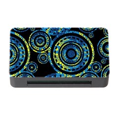 Authentic Aboriginal Art - Circles (paisley Art) Memory Card Reader With Cf by hogartharts