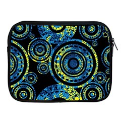 Authentic Aboriginal Art - Circles (paisley Art) Apple Ipad 2/3/4 Zipper Cases by hogartharts