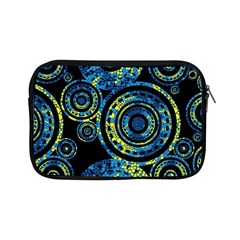 Authentic Aboriginal Art - Circles (paisley Art) Apple Ipad Mini Zipper Cases by hogartharts