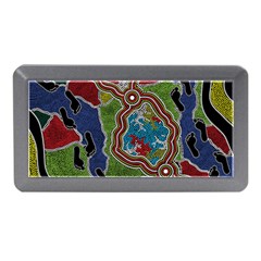 Authentic Aboriginal Art - Walking The Land Memory Card Reader (mini) by hogartharts