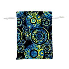 Authentic Aboriginal Art - Circles (paisley Art) Lightweight Drawstring Pouch (s) by hogartharts