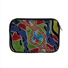 Authentic Aboriginal Art - Walking The Land Apple Macbook Pro 15  Zipper Case by hogartharts