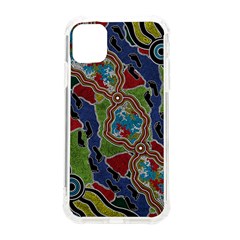 Authentic Aboriginal Art - Walking The Land Iphone 11 Tpu Uv Print Case by hogartharts