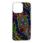 Authentic Aboriginal Art - Walking the Land iPhone 14 Pro Max TPU UV Print Case Front