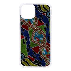 Authentic Aboriginal Art - Walking The Land Iphone 13 Tpu Uv Print Case by hogartharts