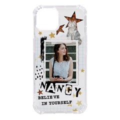 Personalized Street Art Photo Name Phone Case - iPhone 14 TPU UV Print Case