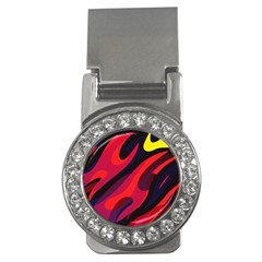 Abstract Fire Flames Grunge Art, Creative Money Clips (cz)  by nateshop