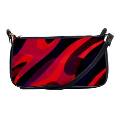 Abstract Fire Flames Grunge Art, Creative Shoulder Clutch Bag by nateshop