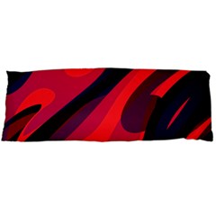 Abstract Fire Flames Grunge Art, Creative Body Pillow Case (dakimakura) by nateshop