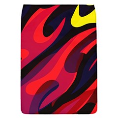 Abstract Fire Flames Grunge Art, Creative Removable Flap Cover (s) by nateshop