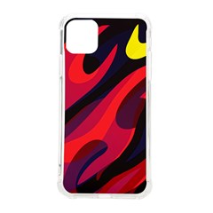 Abstract Fire Flames Grunge Art, Creative Iphone 11 Pro Max 6 5 Inch Tpu Uv Print Case by nateshop