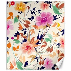 Abstract Floral Background Canvas 8  X 10  by nateshop