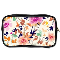 Abstract Floral Background Toiletries Bag (two Sides) by nateshop