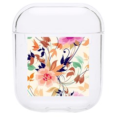 Abstract Floral Background Hard Pc Airpods 1/2 Case by nateshop