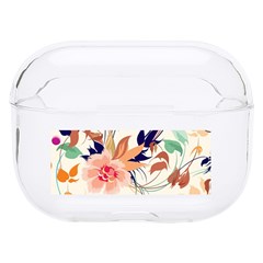 Abstract Floral Background Hard Pc Airpods Pro Case by nateshop