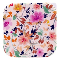 Abstract Floral Background Stacked Food Storage Container by nateshop