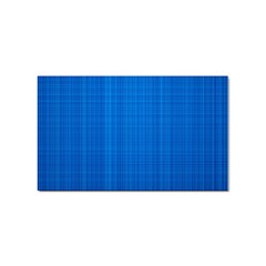 Blue Abstract, Background Pattern Sticker (rectangular) by nateshop