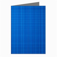 Blue Abstract, Background Pattern Greeting Cards (pkg Of 8) by nateshop