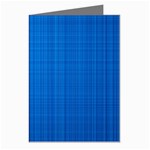 Blue Abstract, Background Pattern Greeting Cards (Pkg of 8) Left