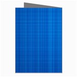 Blue Abstract, Background Pattern Greeting Cards (Pkg of 8) Right