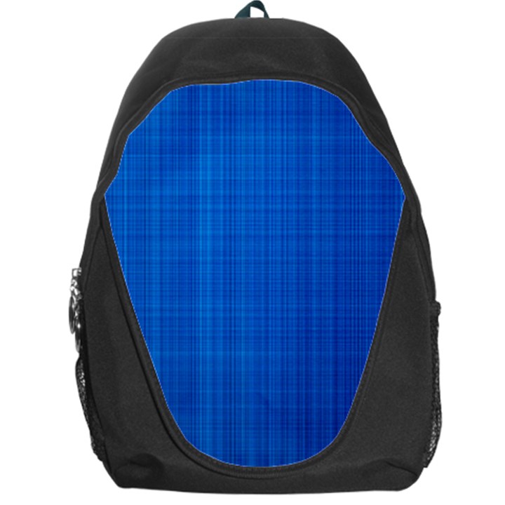 Blue Abstract, Background Pattern Backpack Bag