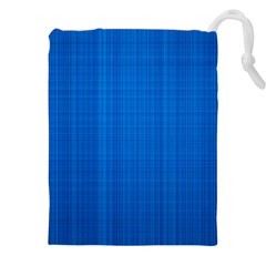 Blue Abstract, Background Pattern Drawstring Pouch (4xl)