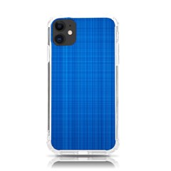 Blue Abstract, Background Pattern Iphone 11 Tpu Uv Print Case by nateshop