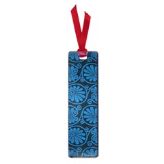 Blue Floral Pattern Floral Greek Ornaments Small Book Marks by nateshop