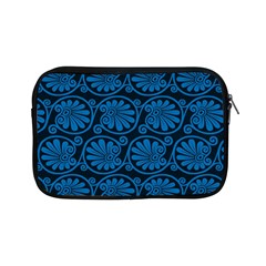 Blue Floral Pattern Floral Greek Ornaments Apple Ipad Mini Zipper Cases by nateshop