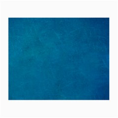 Blue Stone Texture Grunge, Stone Backgrounds Small Glasses Cloth (2 Sides) by nateshop