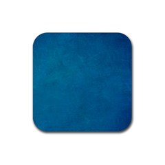 Blue Stone Texture Grunge, Stone Backgrounds Rubber Coaster (square) by nateshop