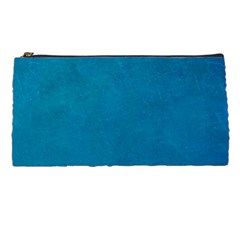 Blue Stone Texture Grunge, Stone Backgrounds Pencil Case by nateshop