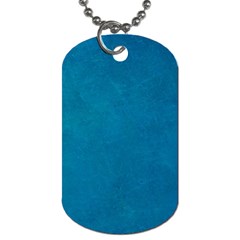 Blue Stone Texture Grunge, Stone Backgrounds Dog Tag (one Side) by nateshop