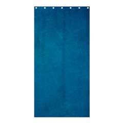 Blue Stone Texture Grunge, Stone Backgrounds Shower Curtain 36  X 72  (stall)  by nateshop