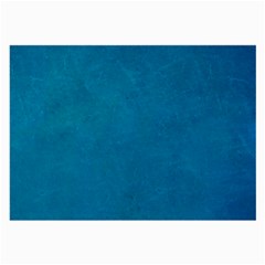 Blue Stone Texture Grunge, Stone Backgrounds Large Glasses Cloth (2 Sides) by nateshop