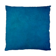 Blue Stone Texture Grunge, Stone Backgrounds Standard Cushion Case (two Sides) by nateshop