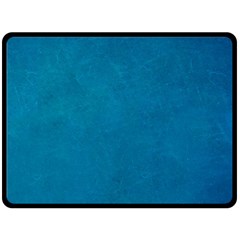 Blue Stone Texture Grunge, Stone Backgrounds Fleece Blanket (large) by nateshop