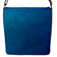 Blue Stone Texture Grunge, Stone Backgrounds Flap Closure Messenger Bag (s) by nateshop