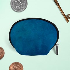 Blue Stone Texture Grunge, Stone Backgrounds Accessory Pouch (small) by nateshop