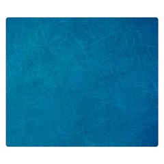 Blue Stone Texture Grunge, Stone Backgrounds Two Sides Premium Plush Fleece Blanket (small) by nateshop