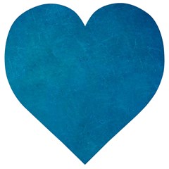 Blue Stone Texture Grunge, Stone Backgrounds Wooden Puzzle Heart by nateshop