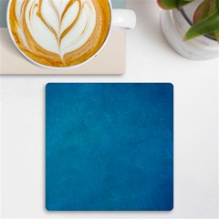 Blue Stone Texture Grunge, Stone Backgrounds Uv Print Square Tile Coaster  by nateshop