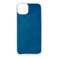 Blue Stone Texture Grunge, Stone Backgrounds Iphone 14 Plus Tpu Uv Print Case by nateshop