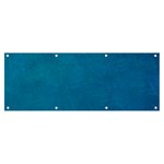 Blue Stone Texture Grunge, Stone Backgrounds Banner and Sign 8  x 3  Front