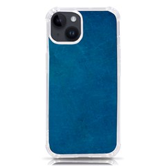 Blue Stone Texture Grunge, Stone Backgrounds Iphone 14 Tpu Uv Print Case by nateshop