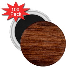 Brown Wooden Texture 2.25  Magnets (100 pack) 