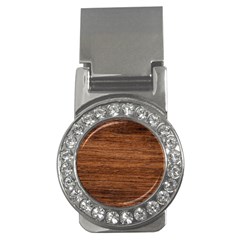 Brown Wooden Texture Money Clips (cz)  by nateshop